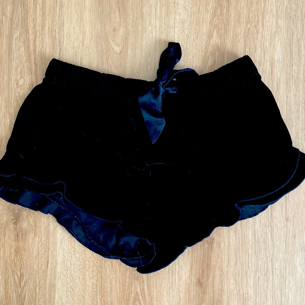 Victoria Secret Velvet Sleeping Shorts